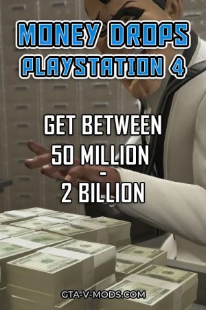 GTA online money drops on PS4