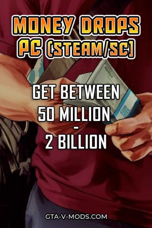 GTA 5 money drops for steam social club
